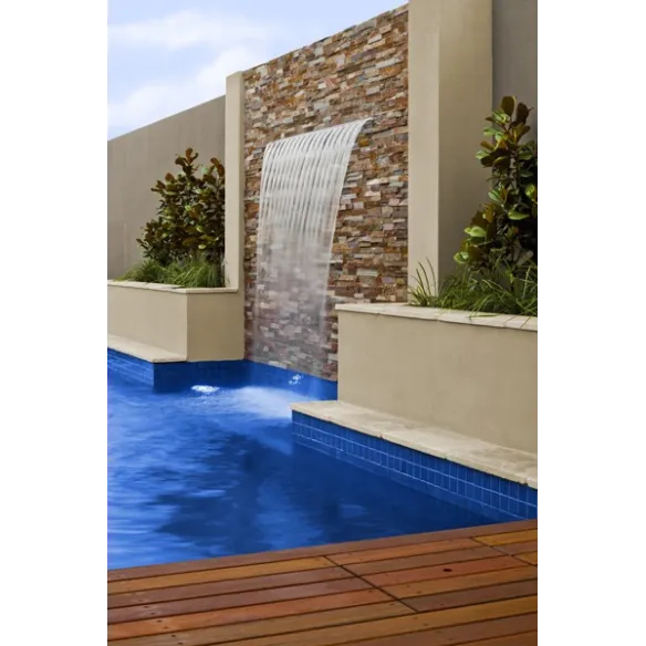 Instalación en una piscina