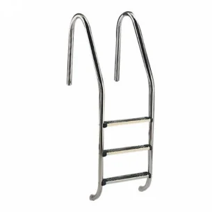 Salt water pool ladder