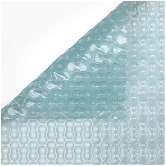 Cubierta para piscina transparente