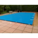 Cobertor de Seguridad con Barras para Piscinas