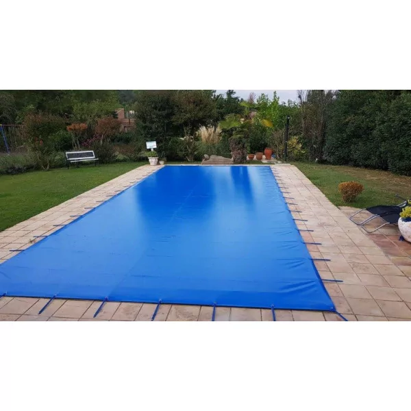 Custom made winter pool cover