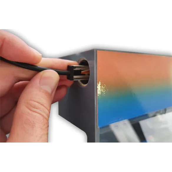 Cascada acrílica empotrable Con LED, fuente de alimentación y control remoto todos los tamaños - 4 - 