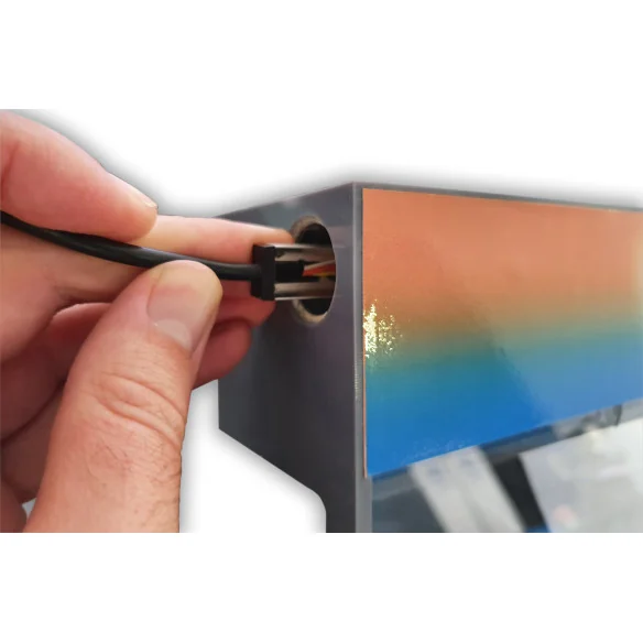 Cascada acrílica empotrable Con LED, fuente de alimentación y control remoto todos los tamaños - 4 - 