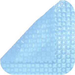 Manta térmica para piscina transparente