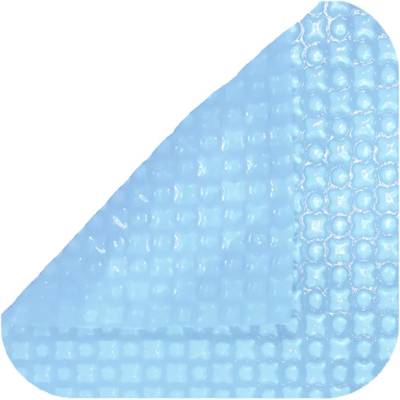 Manta térmica para piscina transparente