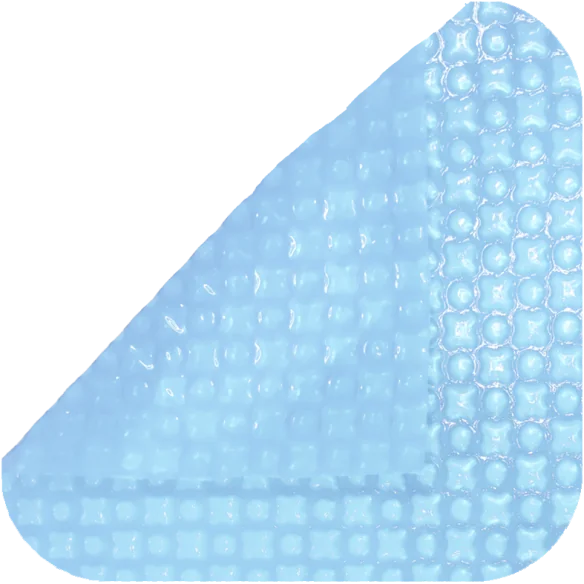 Manta térmica para piscina transparente
