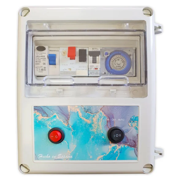 Front panel electrical panel with 60W LED power supply Anonymous