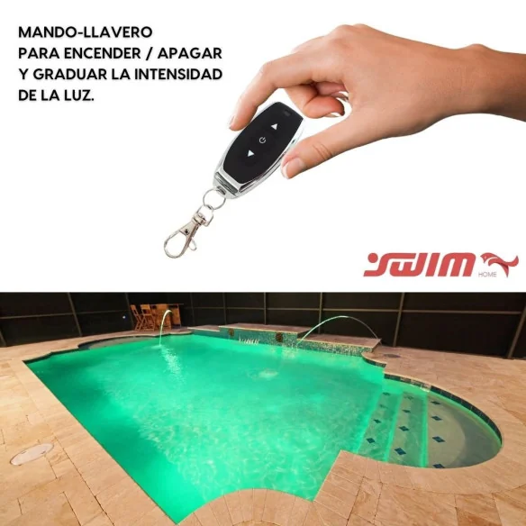 Pack 2 Spotlights Gama Basic LED White 35W 12V AC/DC for swimming pool with Power Supply and Remote Control - 10