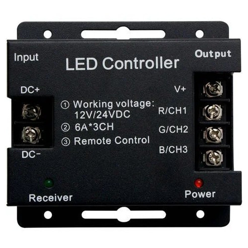 Mando de controlador RGB 4 hilos