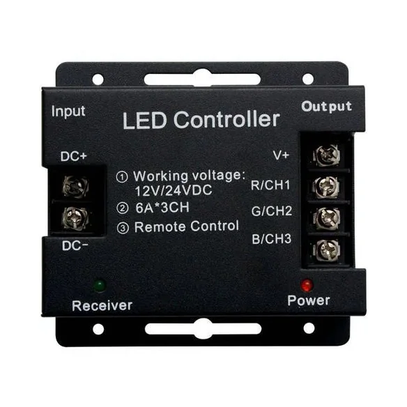 Mando de controlador RGB 4 hilos