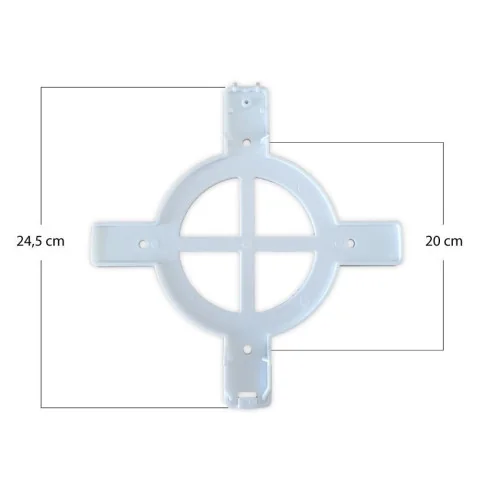 Lot de 2 projecteurs LED blanc chaud 35W 12V AC/DC pour piscine avec alimentation et télécommande - 3