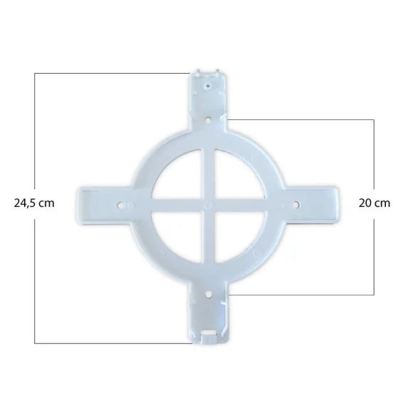 Pack 2 Basic Range Warm White LED Spotlights 35W 12V AC/DC for swimming pool with Power Supply and Remote Control - 3